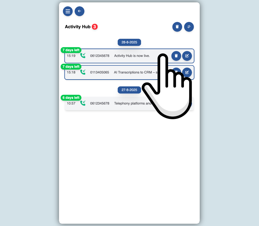 Activity Hub 1