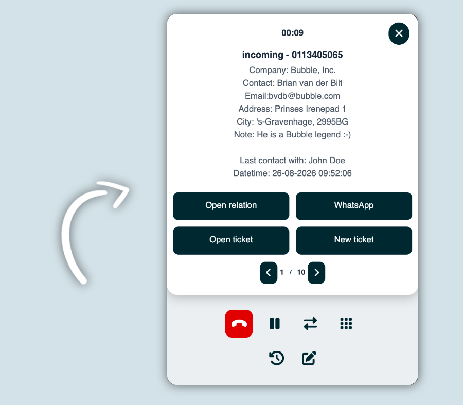 Bubble Dekstop 5 notification