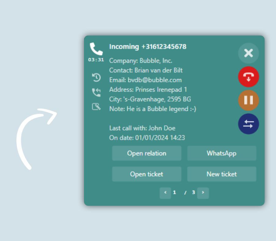 Bubble Desktop Pop-up 2