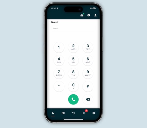 Bubble mobile 365 Dialpad