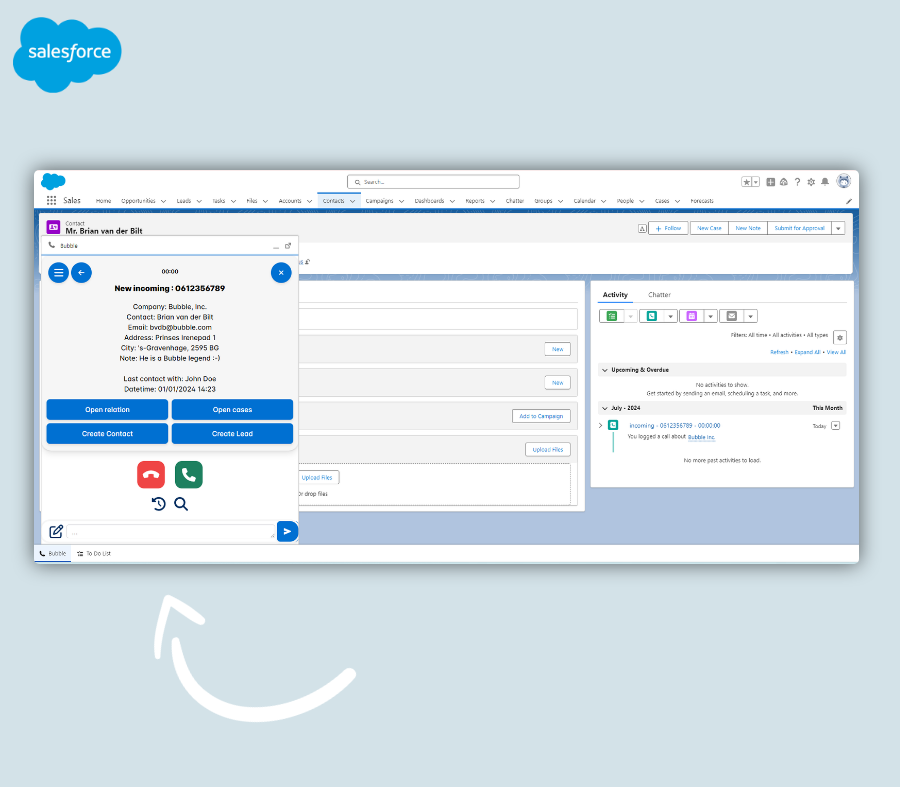 Bubble365 Salesforce