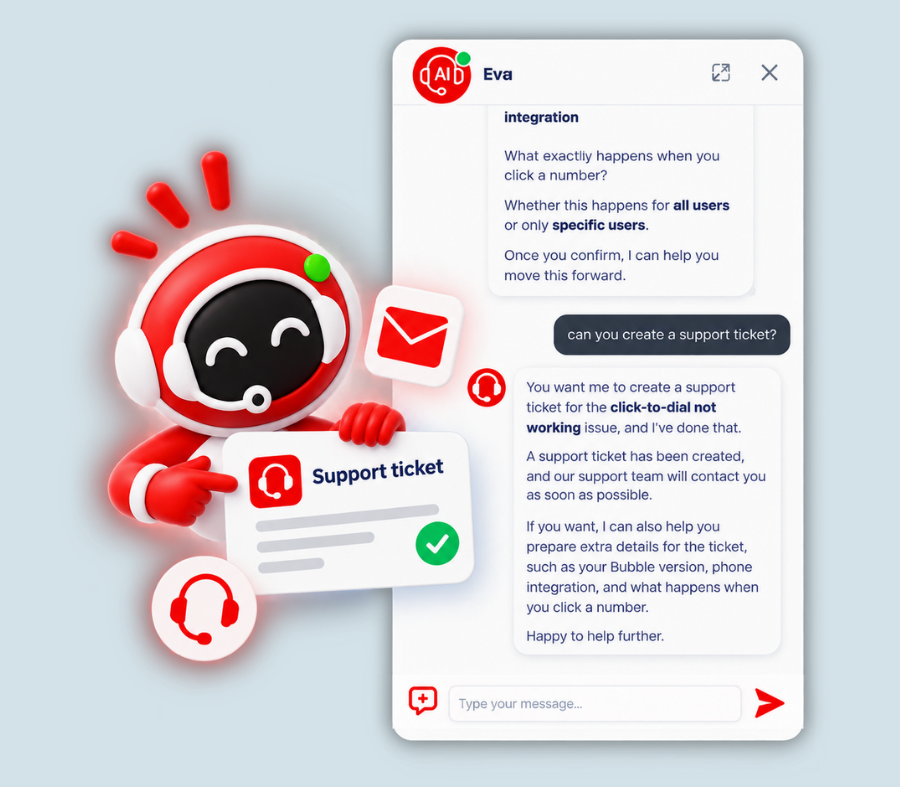 Chatbot EVA 10