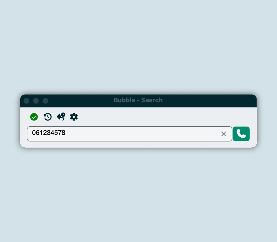 Dialer Bubble V5