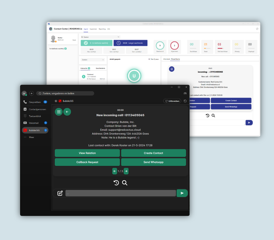 Embedded Phone App Home
