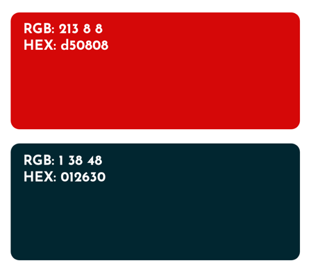 Red Cactus colors Brand Hub