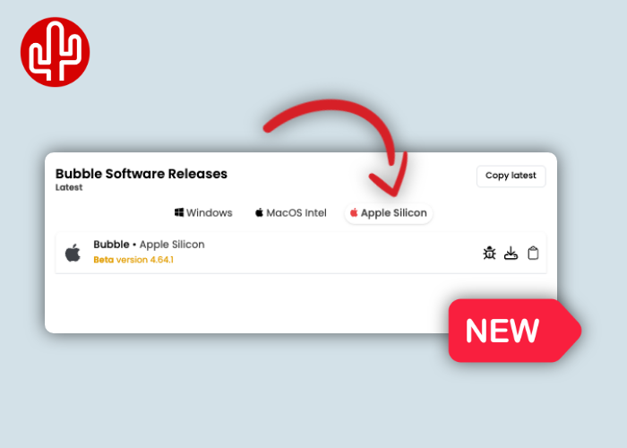 Silicon processor Apple Red Cactus Bubble