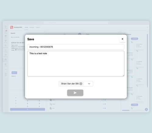 call logging teams